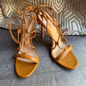 Gianvito Rossi lace-up heels